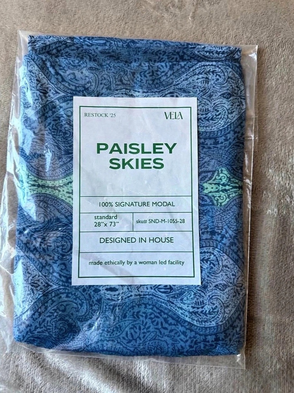 Vela Paisley Skies Hijab